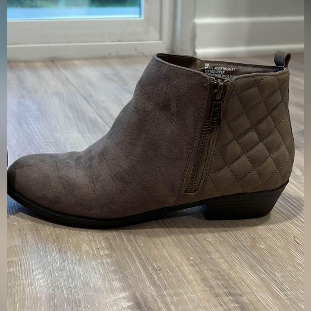 XOXO Brown/Beige/Tan Ankle Booties